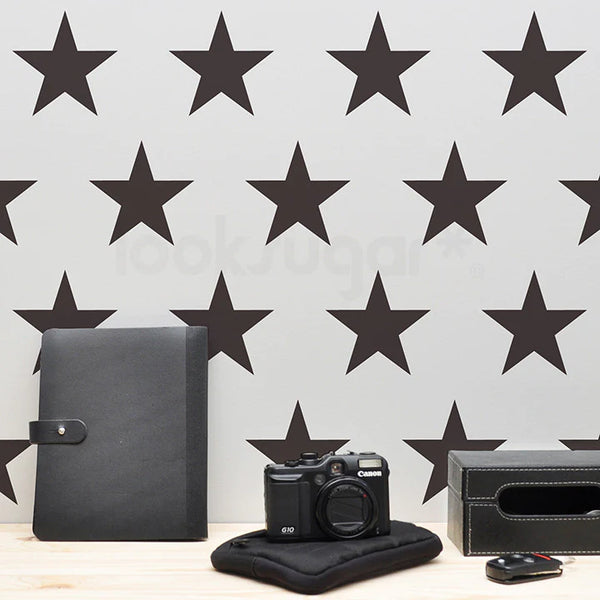 4 INCH STAR WALL DECALS
