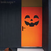 JACK-O-LANTERN HALLOWEEN DECAL - CAR / DOOR / WALL