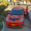 JACK-O-LANTERN HALLOWEEN DECAL - CAR / DOOR / WALL