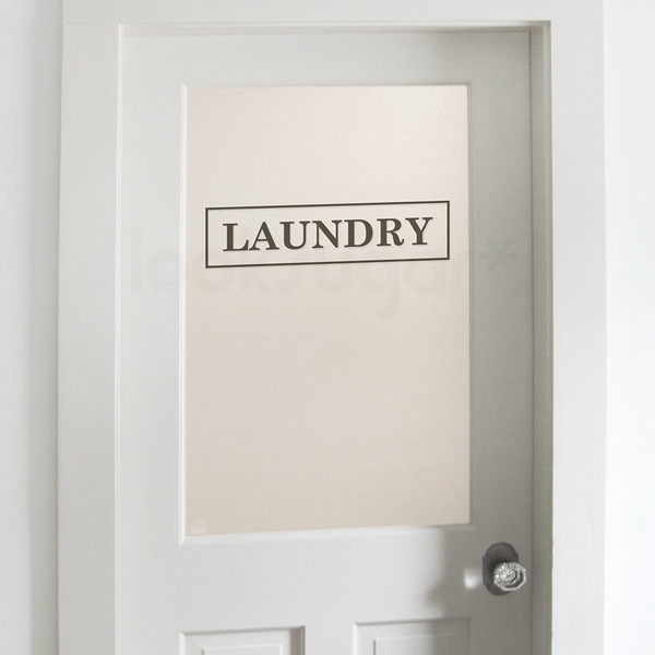 CUSTOM DOOR SIGN DECAL