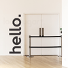 HELLO DOOR DECAL - GREETING WALL STICKER