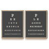 LADIES & GENTS BATHROOM ART PRINT SET