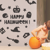 HAPPY HALLOWEEN DECALS - WINDOW DISPLAY / WALL