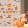 HAPPY HALLOWEEN DECALS - WINDOW DISPLAY / WALL