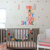 2 INCH POLKA DOT DECALS - Perfect for Baby & Kids' Rooms