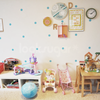 2 INCH POLKA DOT DECALS - Perfect for Baby & Kids' Rooms