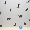 KITTY CAT PATTERN DECALS