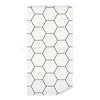 GEOMETRIC HEXAGON FABRIC WALLPAPER - PEEL & STICK