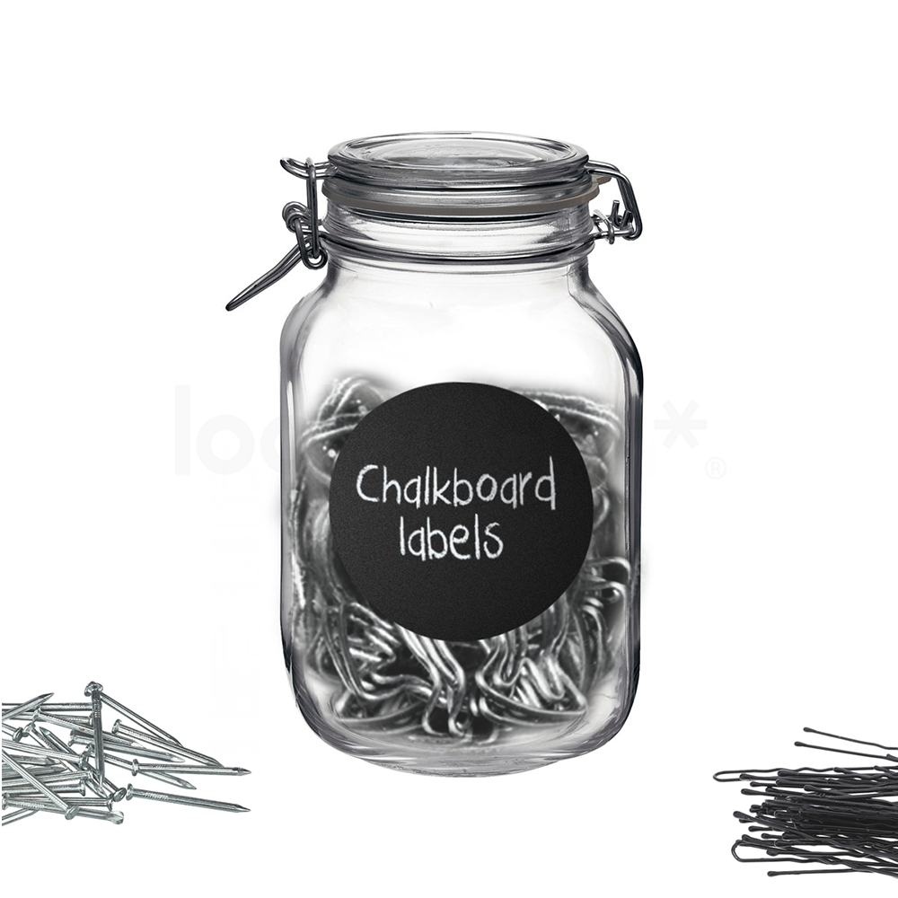 ROUND CHALKBOARD LABELS – looksugar
